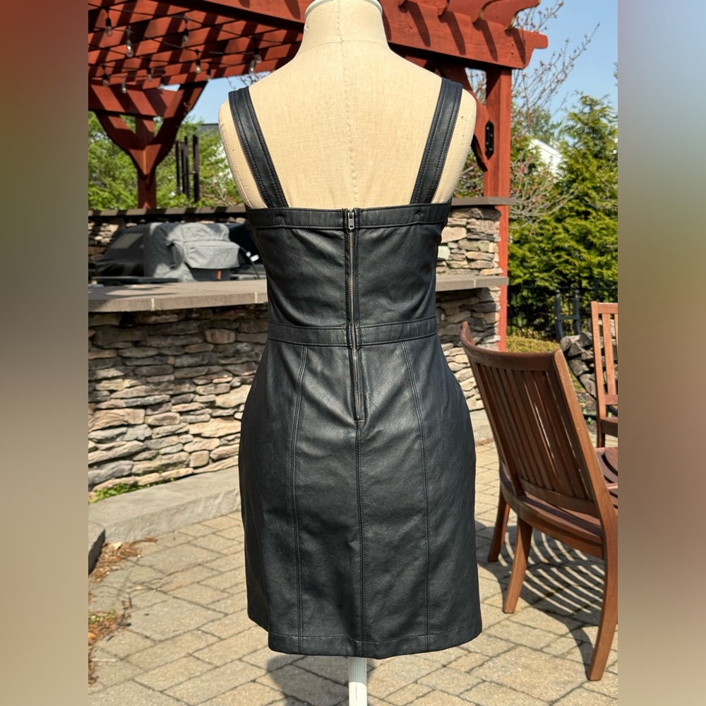 ABERCROMBIE & FITCH PLEATHER DRESS - Picture 3 of 4
